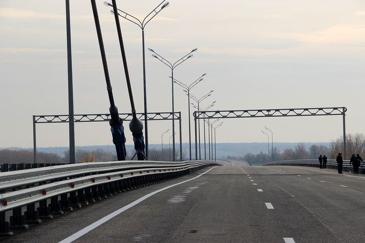кировский мост в самаре 
