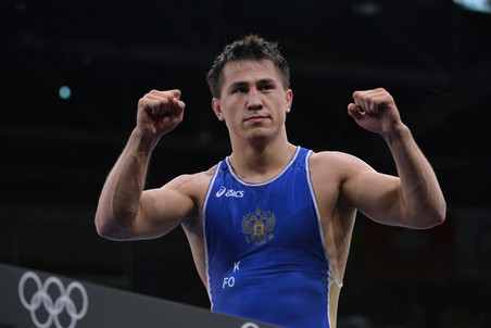 Борец Роман Власов завоевал золото Олимпиады в Лондоне
