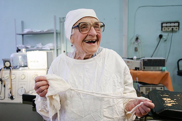 89-летний хирург из Рязани Анна Левушкина
