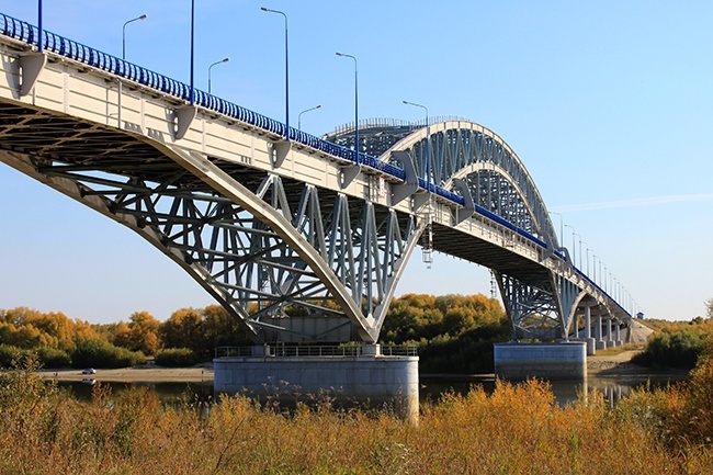 2004 Самсоновский мост через Иртыш (Самсоново, Тарский район Омской области) - 700м