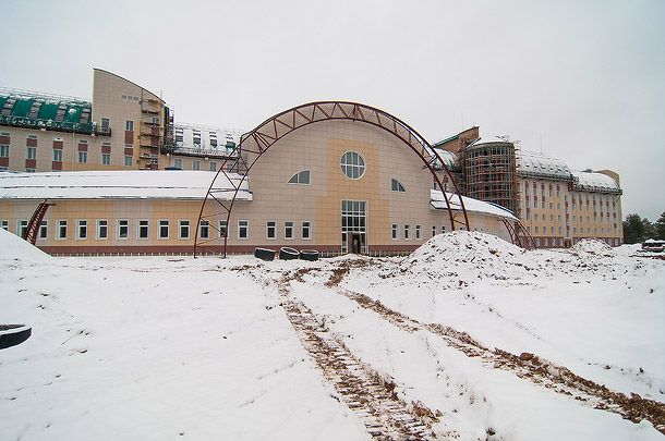 Фоторепортаж о строительстве крупного курорта в Серёгове (Республика Коми) - и о самом Серёгове