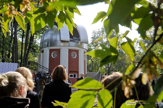 Обсерватория в Парке Горького открылась после 20 лет простоя - красивый фоторепортаж - Путин