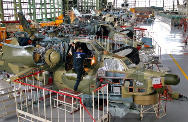 Армейская авиация ВВС России в 2011 году получила более ста новых вертолетов 