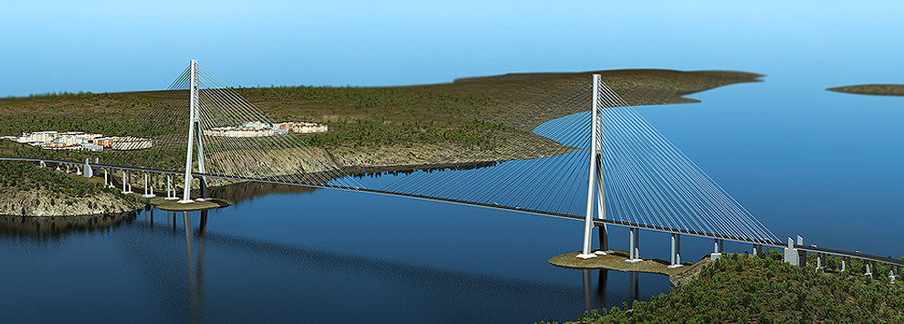 Строительство моста на остров Русский осуществляется в рамках