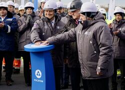 Первый бетон залит в основание реактора нового энергоблока Ленинградской АЭС