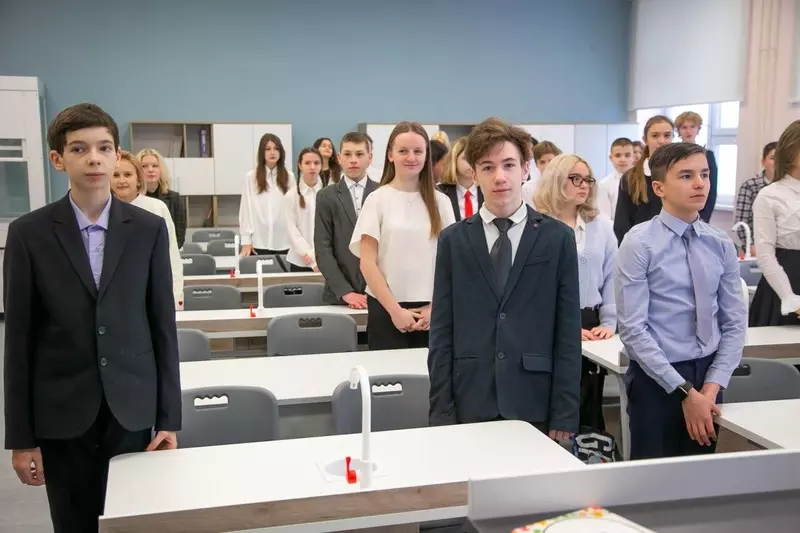 Фото №2 для статьи «Московская область: Новую школу открыли в подмосковной Коломне»