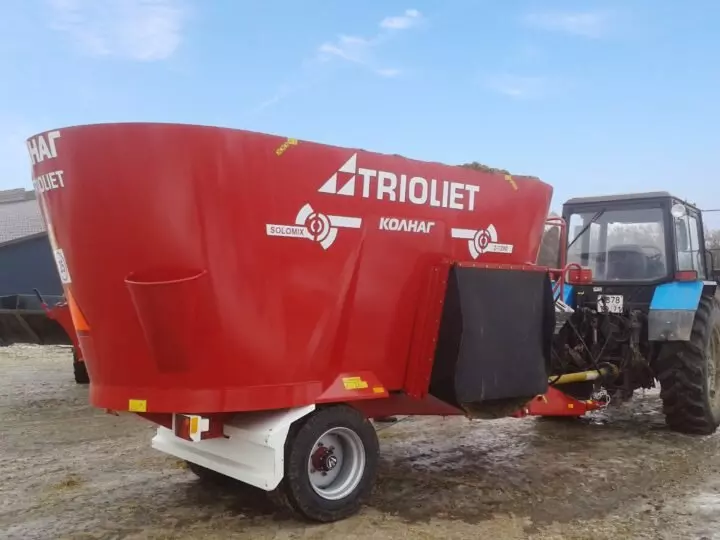 Фото 14 для «Прицепной смеситель кормораздатчик производится на заводе Колнаг Московская область»