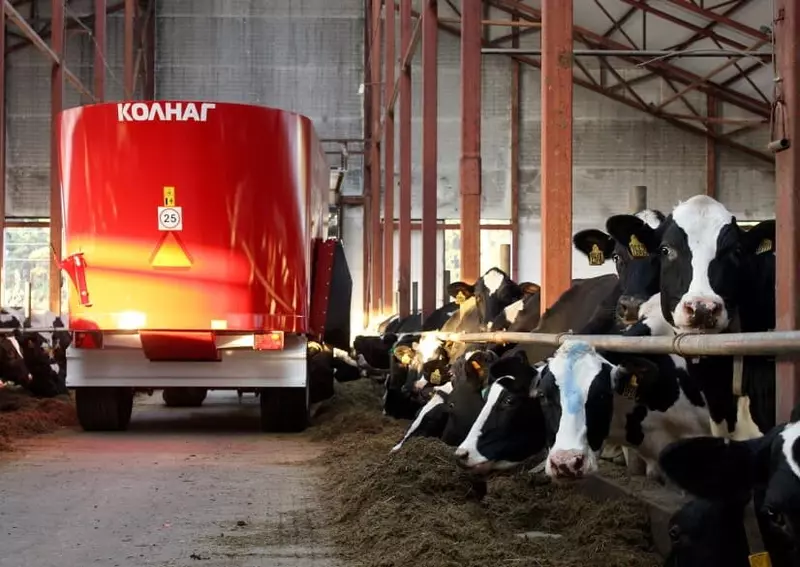 Смеситель кормораздатчик КРС производятся на Колнаг МО новые кормосмесители