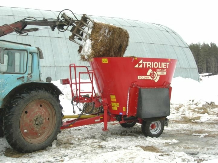 Горизонтальный смеситель кормов - купить в Нижнем Новгороде