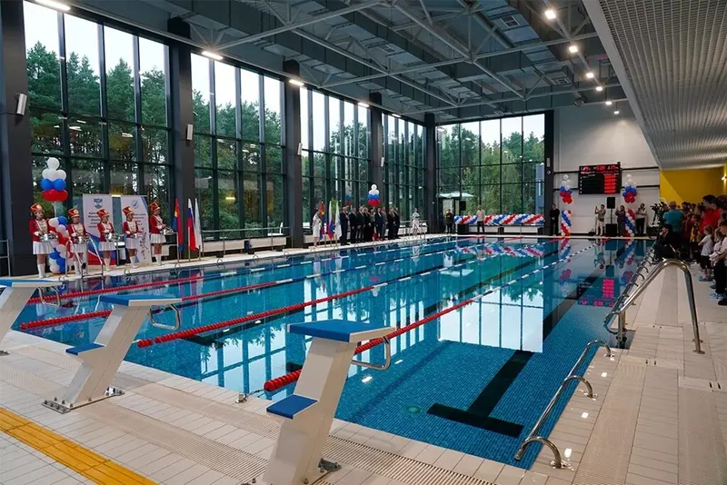 Картинка №3 для публикации «Калининградская область: В Калининградской области открыли новый ФОК с бассейном»