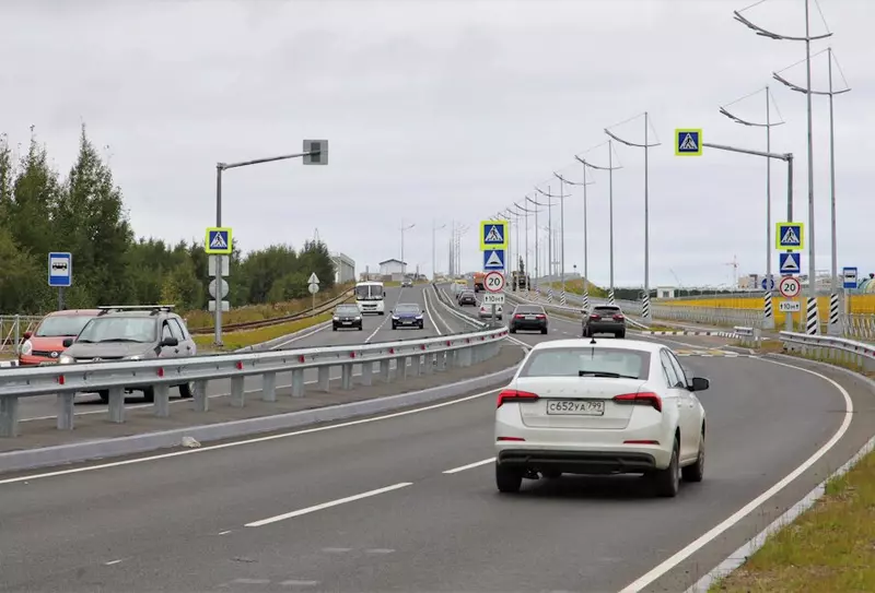 Изображение №5 для публикации «В Северодвинске сдан в эксплуатацию мост через Никольское устье»