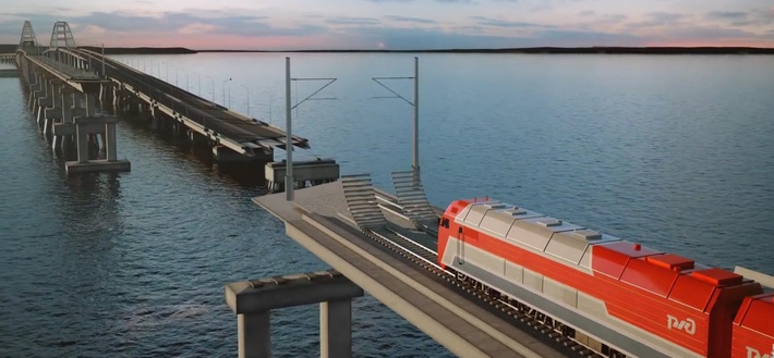 Строительство железнодорожного подхода к Керченскому мосту со стороны Крыма планируется начать в середине 2016 года