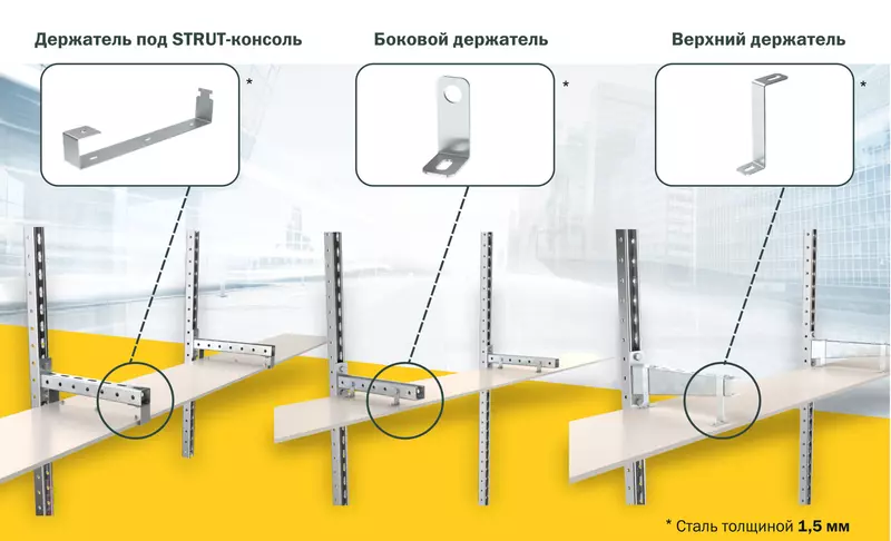 Держатели огнестойких перегородок надёжное противопожарное разделение кабельных линий