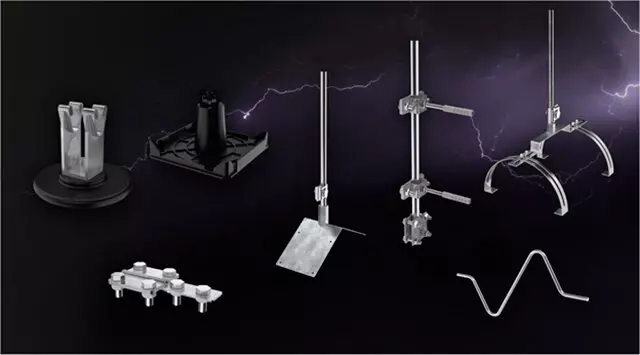 Система молниезащиты и заземления компании
