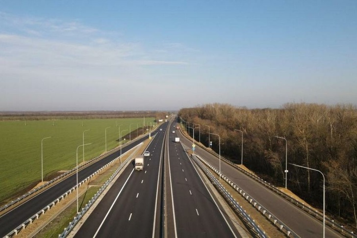 На Кубани досрочно завершили первый этап строительства дороги Краснодар — Ейск