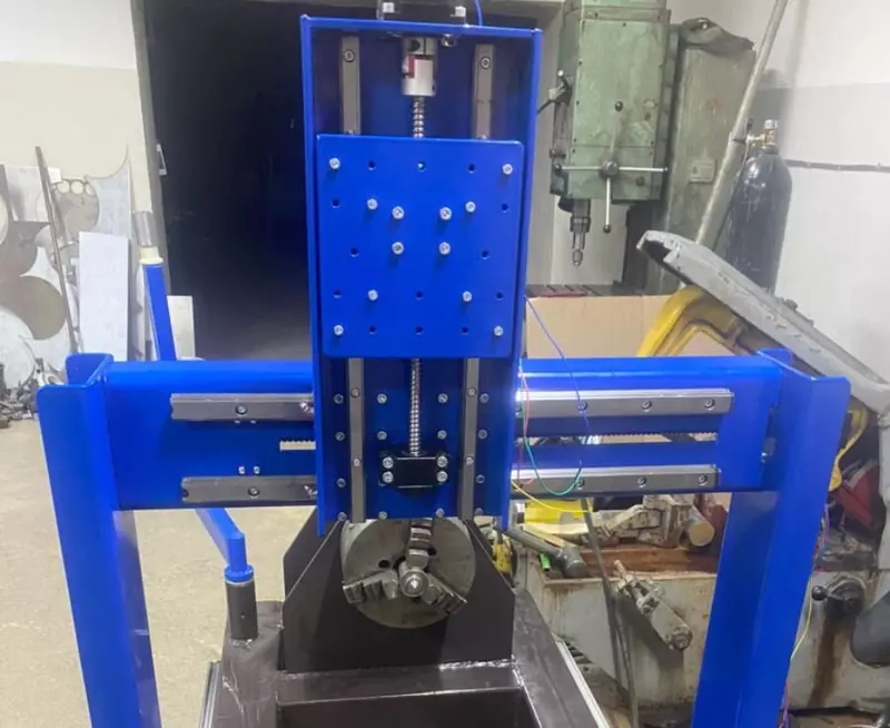 Команда инженеров и ученых КемГУ разработала проект станка с ЧПУ для применения в машиностроении