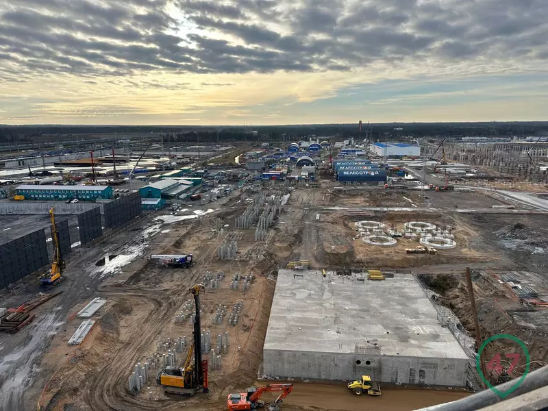 Ход строительства завода СПГ в Усть Луге