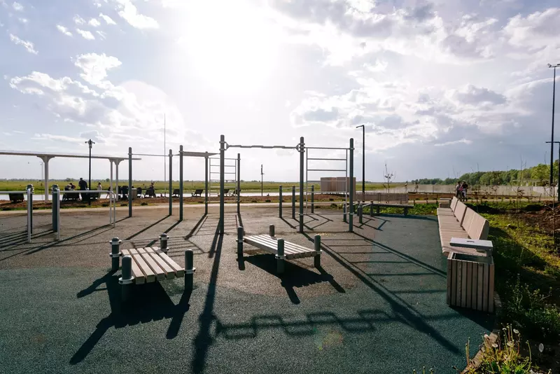 Иллюстрация 15 для публикации «В башкирском городе Агидель благоустроили набережную»