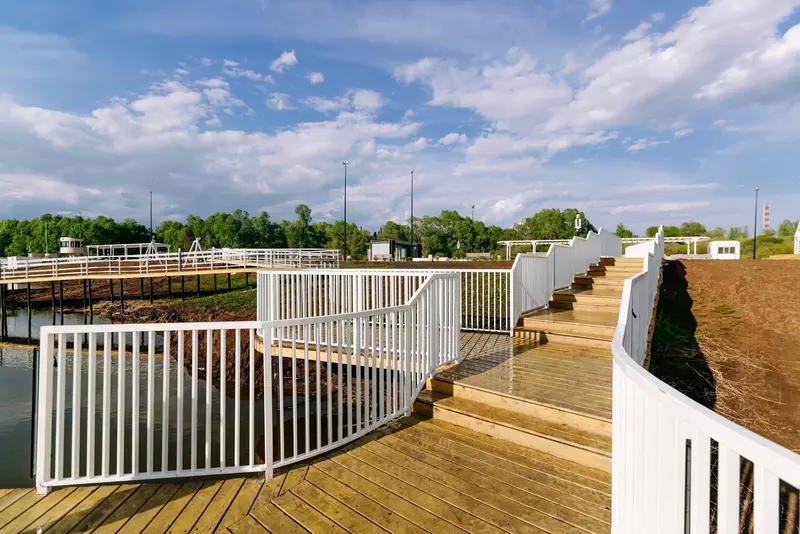 Картинка 10 для статьи «В башкирском городе Агидель благоустроили набережную»