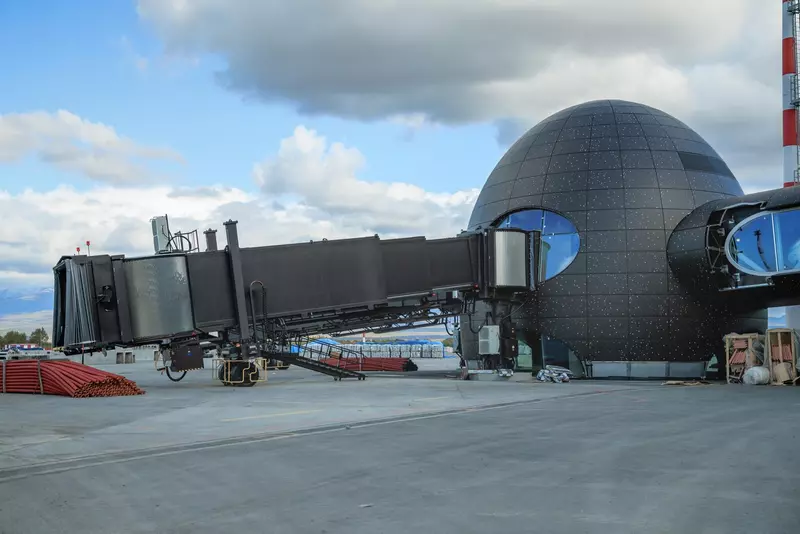 Изображение #9 для новости «Ход строительства нового аэровокзального комплекса в Елизово Камчатского края»