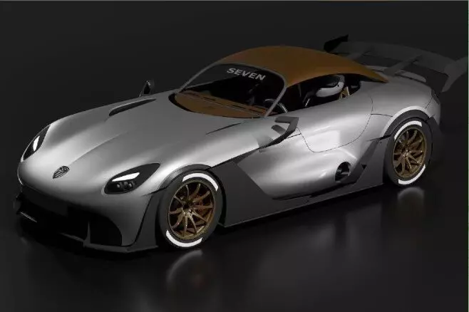 собрало первый прототип трекового спорткара 3500