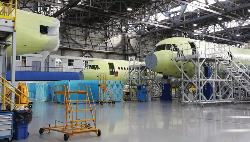 Самолеты МС-21 в ожидании компонентов