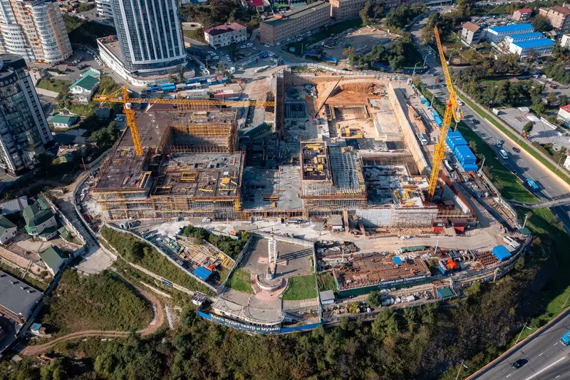 Фото 13 для «Ход строительства новых объектов культуры»