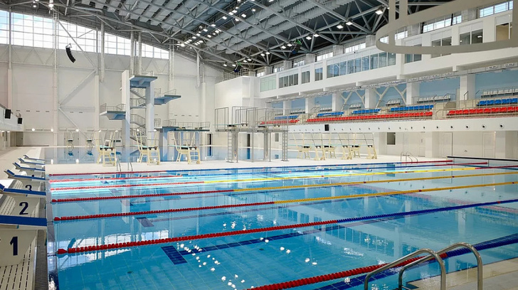 Дворец водных видов спорта в Краснодаре введен в эксплуатацию