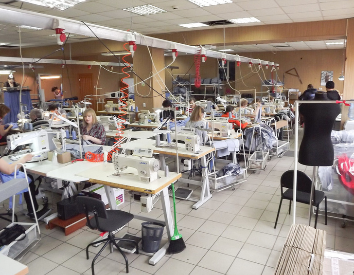 первая очередь швейной фабрики в Вольске
