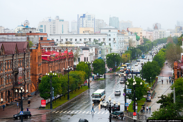 Площадь ленина хабаровск фото