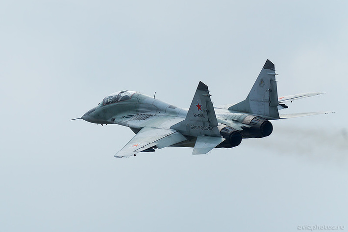 Микоян-Гуревич МиГ-29УБ (RF-92265 / 34 красный) ВКС России 0179_D805897