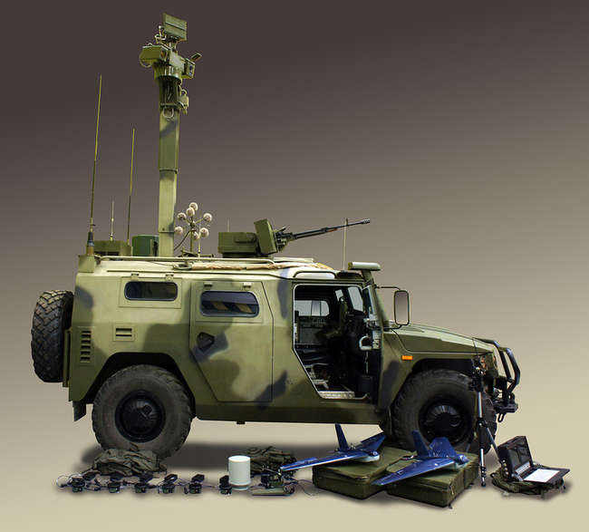 "Тигр" СБРМ - специальная боевая разведывательная машина