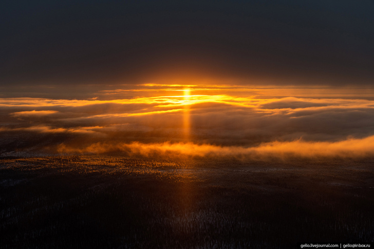 природа красноярского края, эвенкия, зима