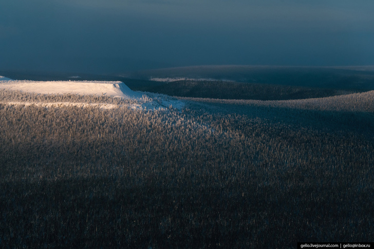 природа красноярского края, эвенкия, зима