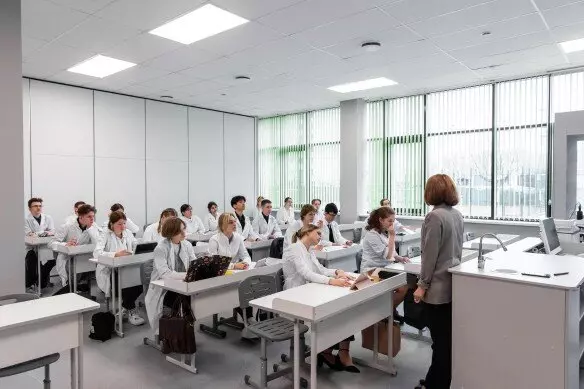 Фото 2 для поста «новая школа: В Москве открылась новая школа на 550 мест»