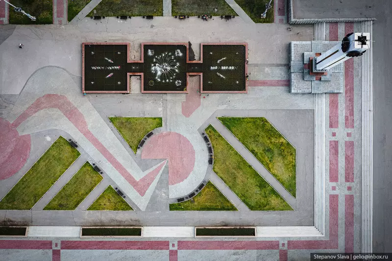 Изображение 39 для поста «Магнитогорск с высоты столица чёрной металлургии России»