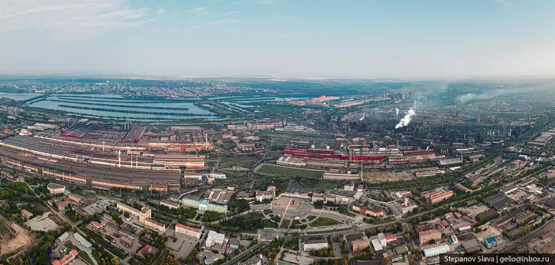 №60 для новости «Магнитогорск с высоты столица чёрной металлургии России»