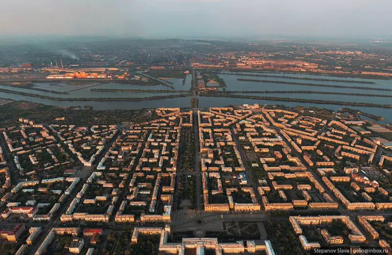 Фото #10 для «Магнитогорск с высоты столица чёрной металлургии России»