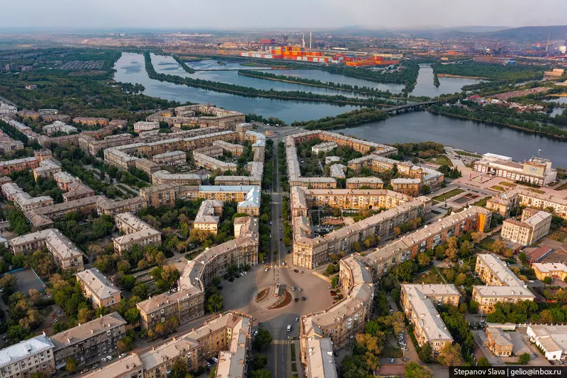 Фото #29 для публикации «Магнитогорск с высоты столица чёрной металлургии России»