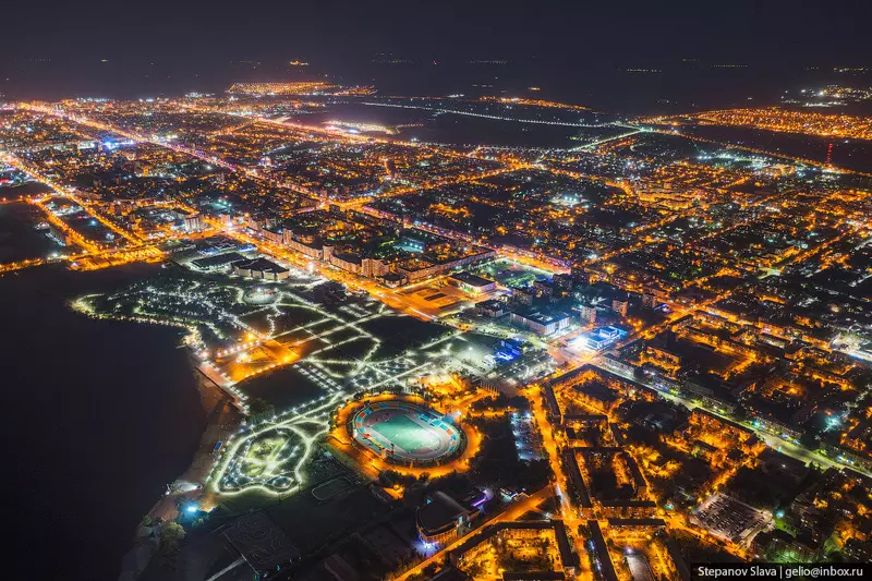 Изображение 30 для поста «Магнитогорск с высоты столица чёрной металлургии России»