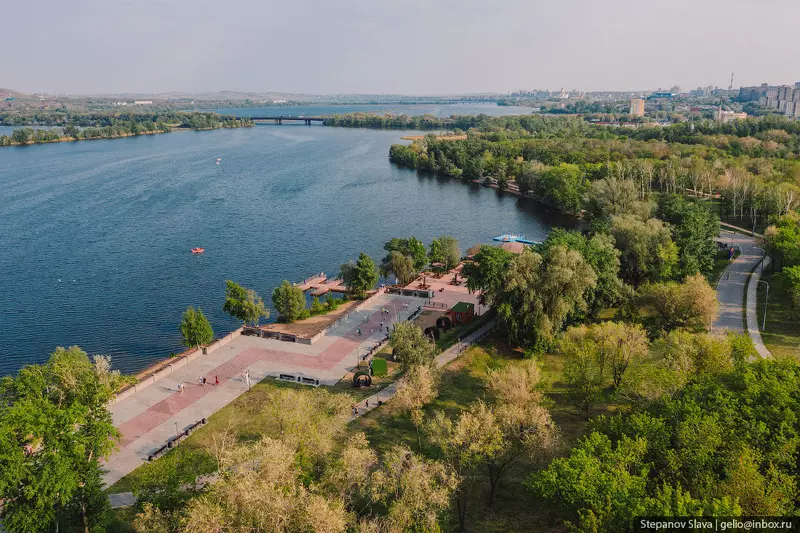 #35 для публикации «Магнитогорск с высоты столица чёрной металлургии России»