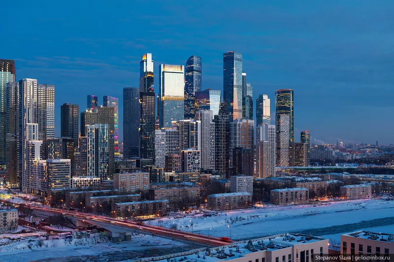 Фото №51 для новости «Зимняя Москва с высоты»