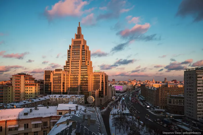 Картинка №68 для поста «Зимняя Москва с высоты»