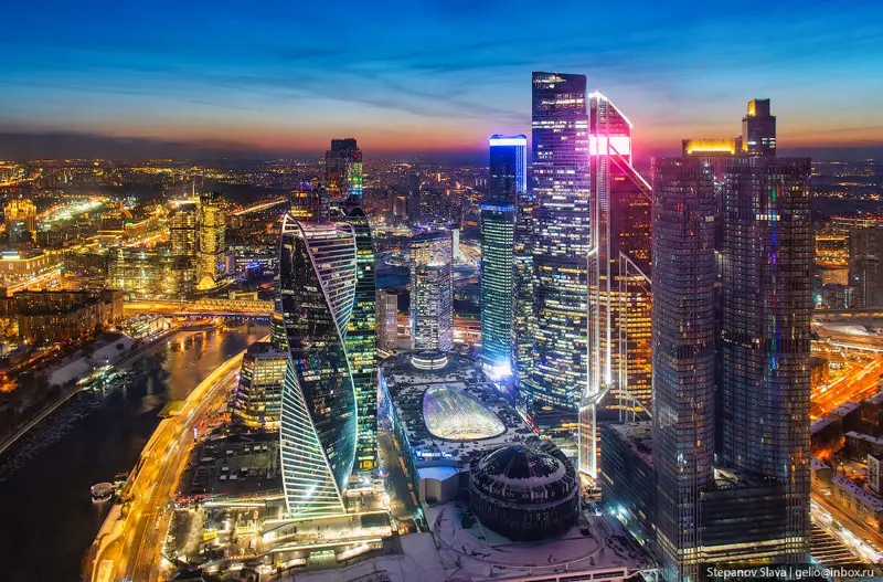 Иллюстрация #40 для публикации «Зимняя Москва с высоты»