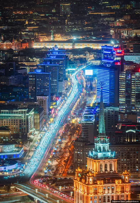 Картинка #26 для публикации «Зимняя Москва с высоты»