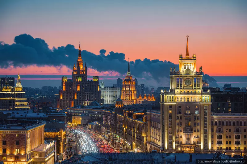 Изображение №3 для публикации «Зимняя Москва с высоты»