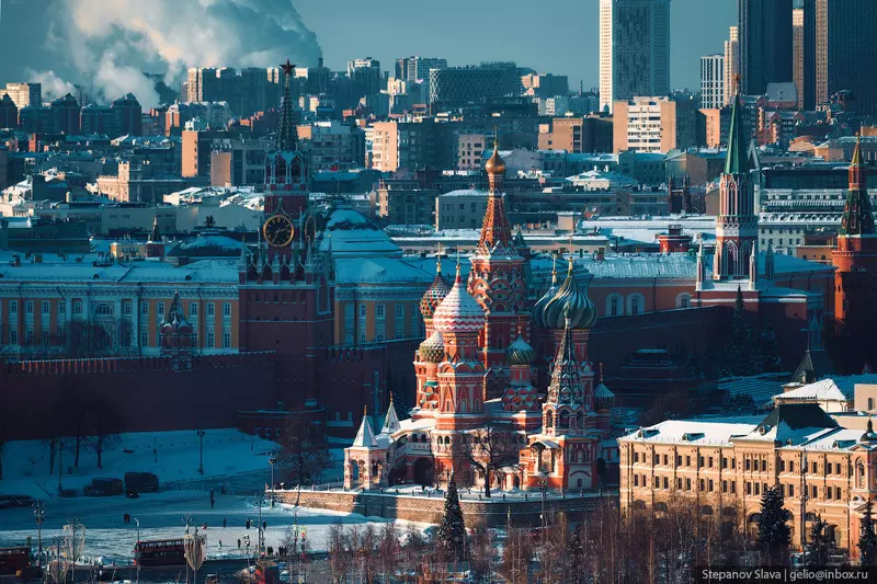 Фото 11 для поста «Зимняя Москва с высоты»