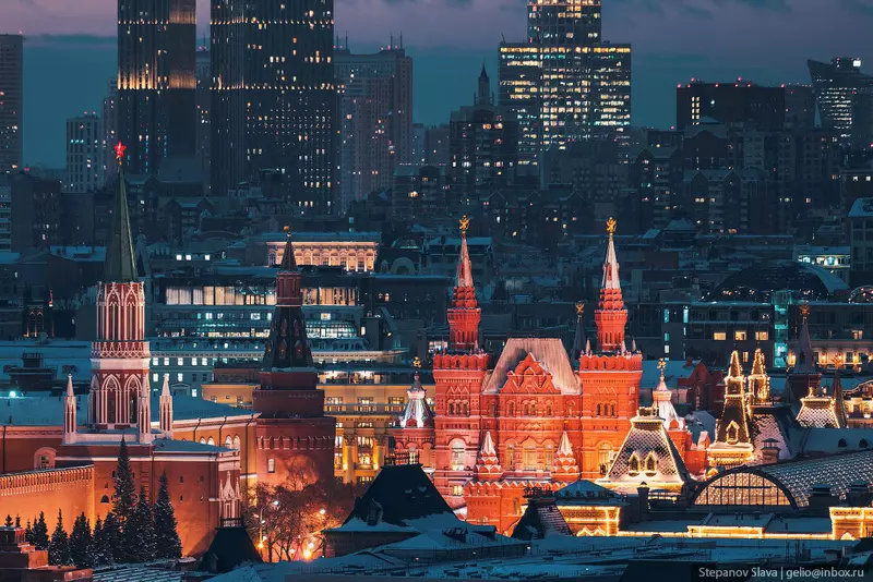 #12 для новости «Зимняя Москва с высоты»