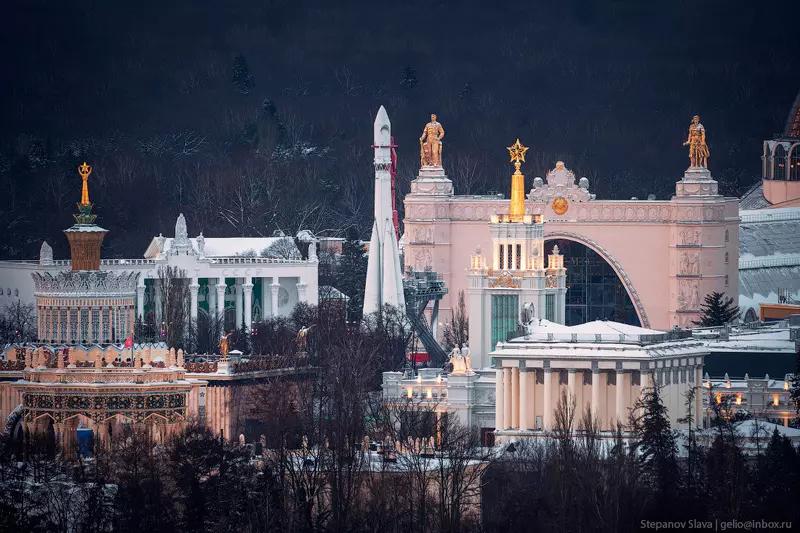 Иллюстрация #19 для «Зимняя Москва с высоты»