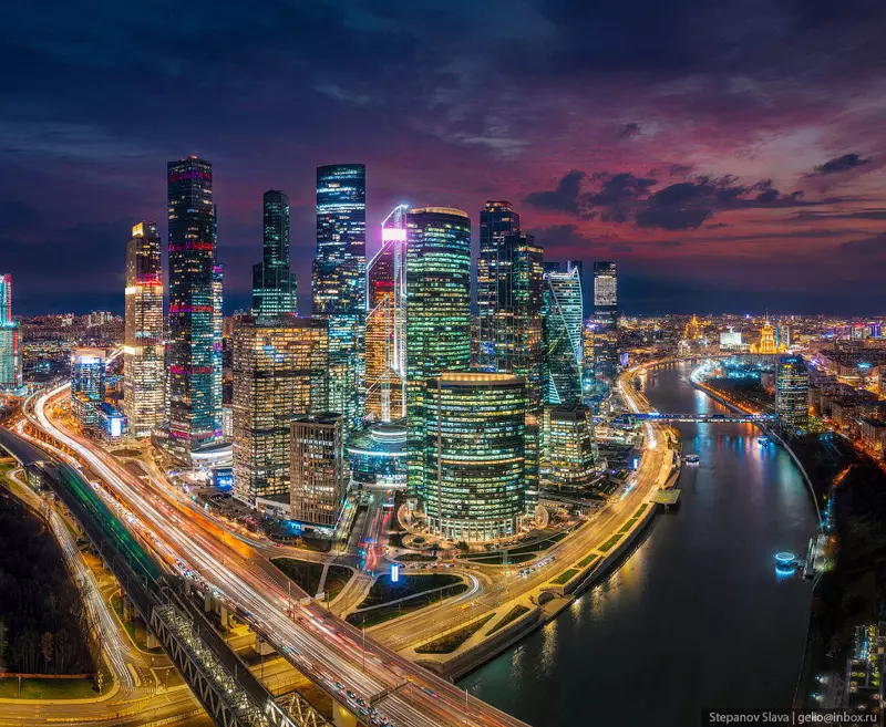 Картинка #32 для публикации «Зимняя Москва с высоты»